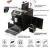 Fully Automatic Espresso Machine w/ Milk Frother;  Black