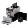 202 Fully Automatic Espresso Machine with milk tank; silver