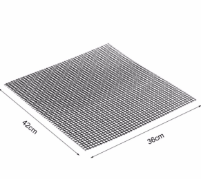 Barbecue Non-Stick Wire Mesh Grilling Mat Reusable Cooking Grilling Mat For Outdoor Activities (Option: L-1pc)