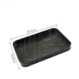 Baking Tray Oven Special Non-stick Rectangular Pizza Bread (Option: H)